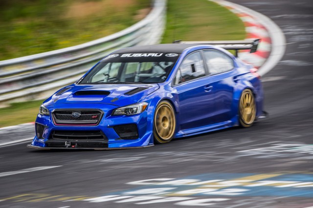 Subaru WRX STI Type RA NBR Nurburgring record run