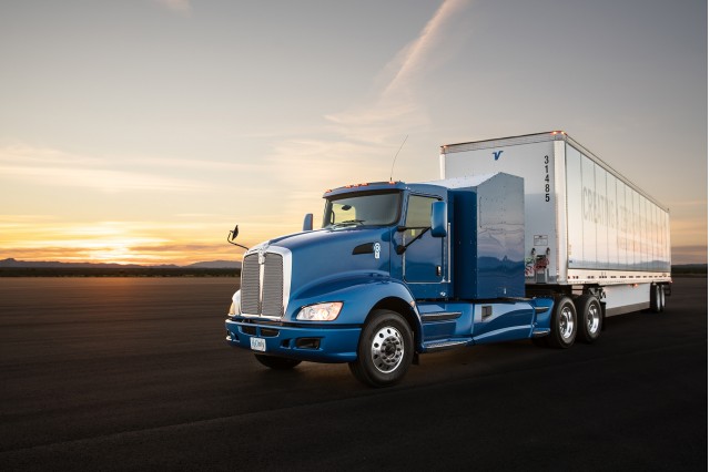 Toyota 'Project Portal' proof-of-concept hydrogen fuel-cell powered semi tractor, for Port of LA