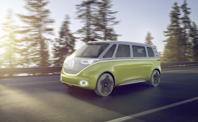 Volkswagen I.D. Buzz concept, 2017 Detroit auto show Volkswagen I.D. Buzz concept, 2017 Detroit auto show