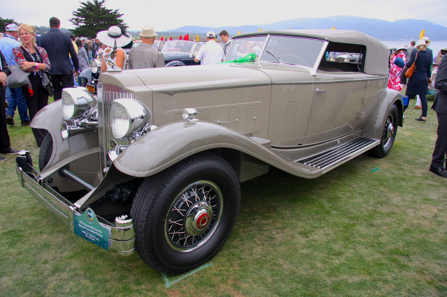 1932 Packard 906 Twin Six Dietrich Convertible Victoria, 2017 Pebble Beach Concours d'Elegance