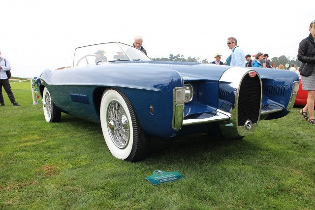 1965 Bugatti Type 101C Virgil Exner Ghia Roadster, 2017 Pebble Beach Concours d'Elegance