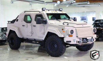 Terradyne Gurkha is a wild armored SUV, and it's for sale