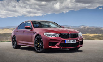 All of the wheels, all of the power; meet the new 2018 BMW M5