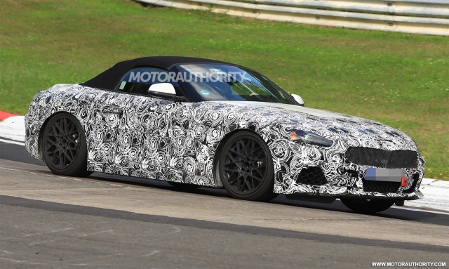 2018 BMW Z4 spy shots - Image via S. Baldauf/SB-Medien