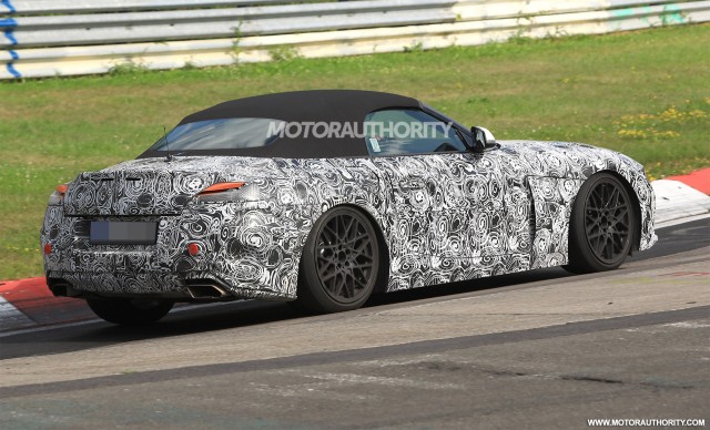 2018 BMW Z4 spy shots - Image via S. Baldauf/SB-Medien