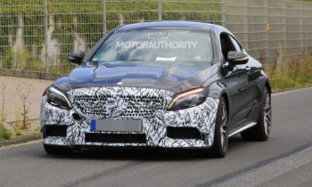 2019 Mercedes-AMG C63 Coupe spy shots