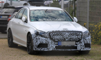 2019 Mercedes-AMG C63 spy shots