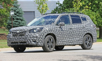 2019 Subaru Forester spy shots