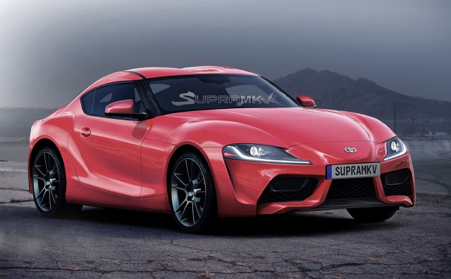 2019 Toyota Supra rendering - Image via SupraMkV