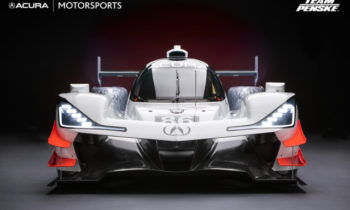 Acura ARX-05 prototype race car bows at The Quail