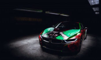 "Suicide Squad"-inspired BMW i8 is a wild piece of automotive art