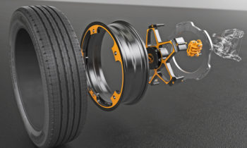 Continental reveals aluminum wheel and brake concept for electric cars