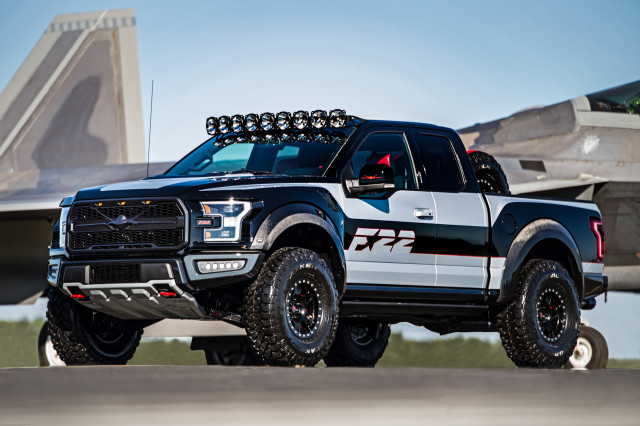 Ford F-150 Raptor inspired by F-22 built for 2017 EAA AirVenture