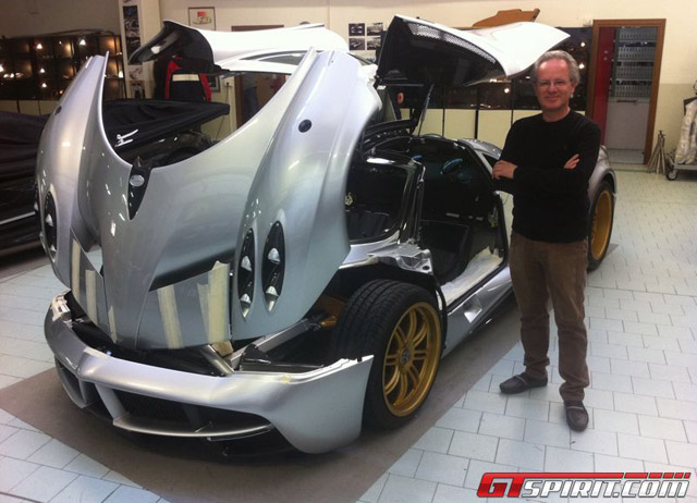 Horacio Pagani and the first customer-specced Huayra