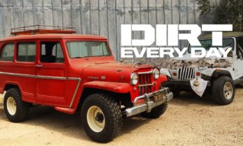 How to Swap a Barn-Find Willys Jeep Wagon Onto a Wrangler YJ Chassis – Dirt Every Day Ep. 66