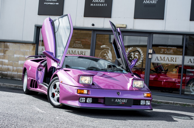 1996 Lamborghini Diablo once owned by Jamiroquai is for sale