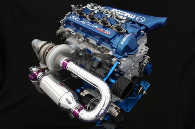 Mazda SKYACTIV-D clean diesel engine - Courtesy Mazda