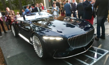 Vision Mercedes-Maybach 6 Cabriolet concept: Does this hood make me look expensive?