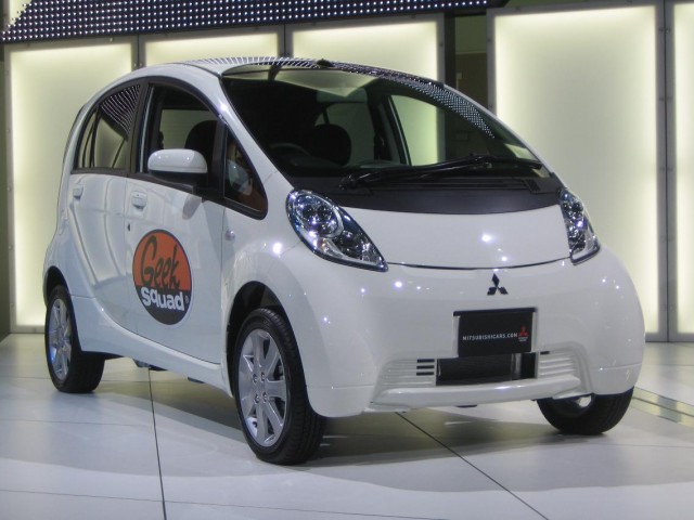 Mitsubishi i-MiEV Electric Car for Geek Squad, 2009 LA Auto Show