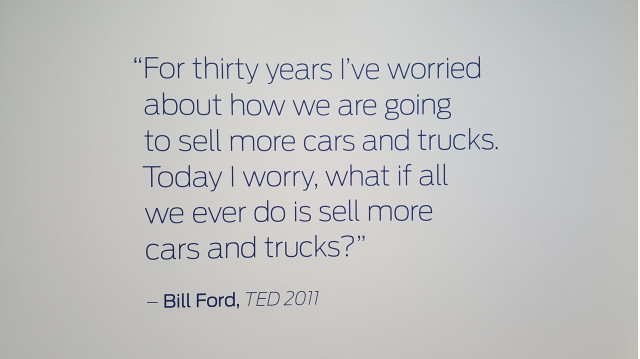 Scenes from visit to Ford Hub, Westfield World Trade Center, New York City, Aug 2017
