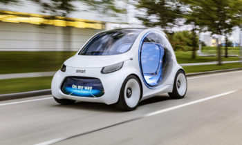 Smart is the latest automaker to unveil a self-driving pod car