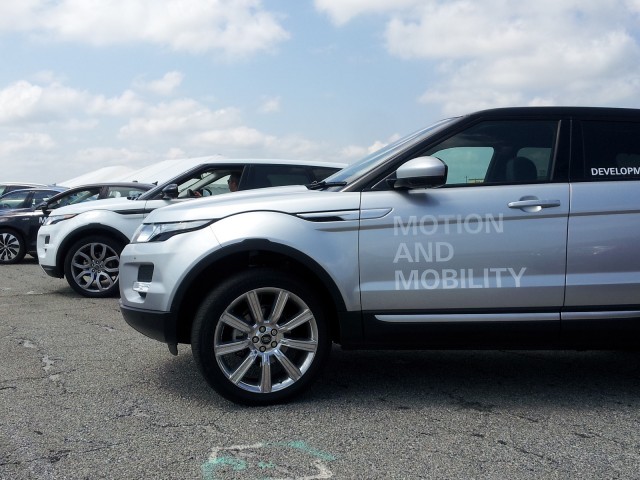 2014 Range Rover Evoque SD4 (European diesel model), ZF Drive Day, Jul 2013 2014 Range Rover Evoque SD4 (European diesel model), ZF Drive Day, Jul 2013