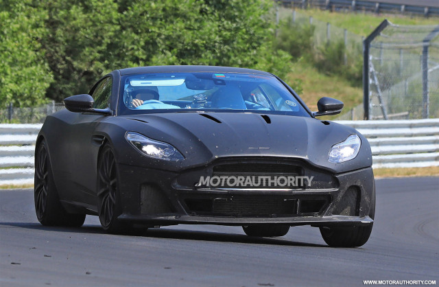 2019 Aston Martin Vanquish test mule spy shots - S. Baldauf/SB-Medien