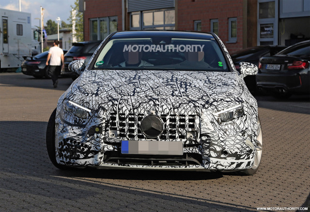 2019 Mercedes-AMG A45 Hatchback spy shots - Image via S. Baldauf/SB-Medien