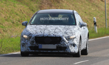2019 Mercedes-Benz A-Class sedan spy shots