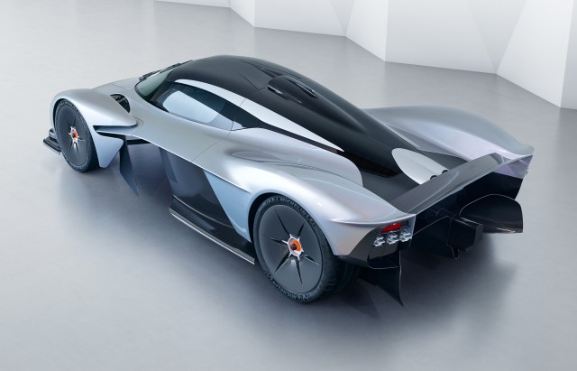 Aston Martin Valkyrie in near-production form