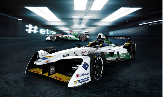 2017/2018 Audi e-tron FE04 Formula E racecar