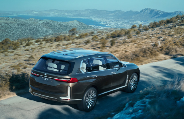 BMW X7 iPerformance concept, 2017 Frankfurt auto show