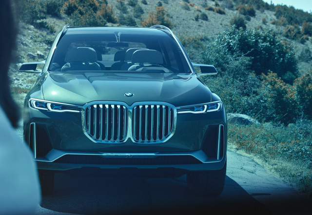 BMW X7 iPerformance concept, 2017 Frankfurt auto show