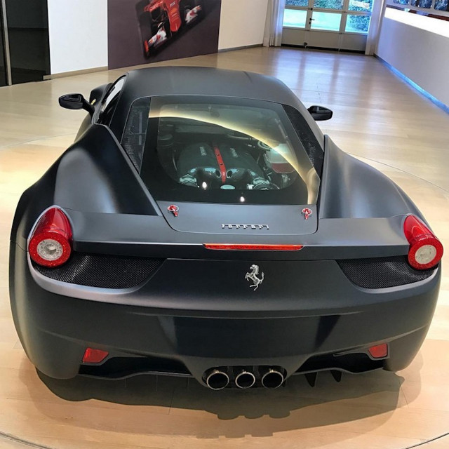 Ferrari 458 powered by LaFerrari V-12 engine