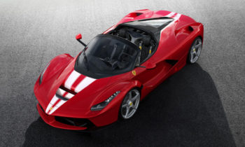 Ferrari reveals one-off LaFerrari Aperta built for charity
