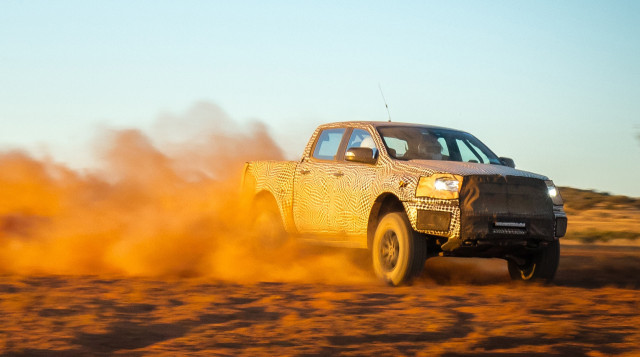 Ford Ranger Raptor prototype