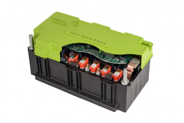 Johnson Controls 48-volt lithium-ion micro-hybrid battery