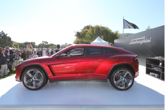 Lamborghini Urus concept, 2012 Pebble Beach Concours d’Elegance