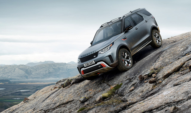 Land Rover Discovery SVX concept, 2017 Frankfurt auto show
