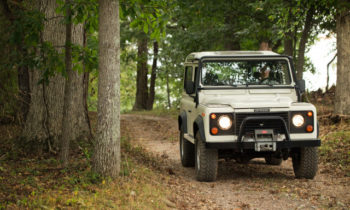 You can now drive a vintage Defender at the Land Rover Experience