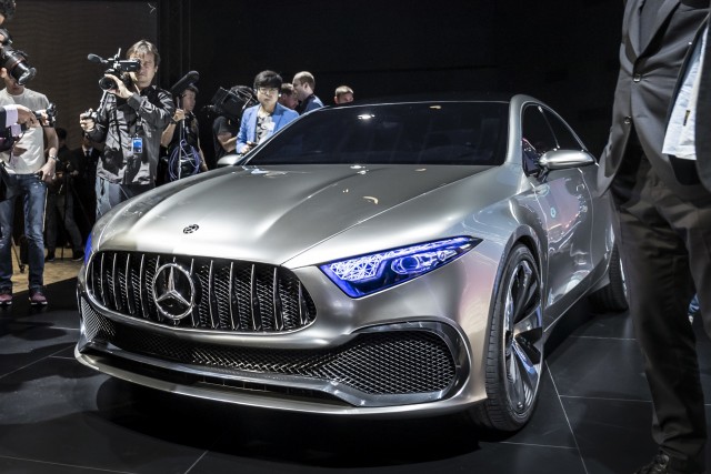 Mercedes-Benz A Sedan concept, 2017 Shanghai auto show