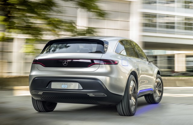 Mercedes-Benz Generation EQ concept, 2016 Paris auto show