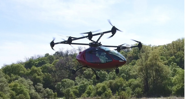 Passenger Drone autonomous manned flying vehicle