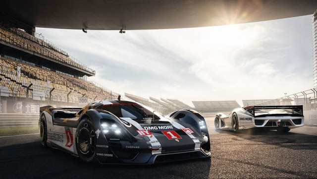 The Porsche 908/4 concept long tail race car