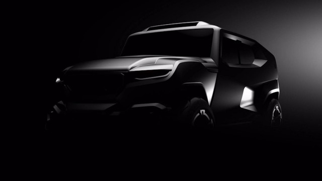Teaser for Rezvani SUV debuting in 2017