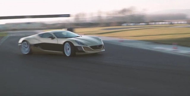 Rimac Concept_One has a drift setting in its traction control system