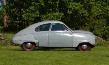 One of three remaining 1949 Saab 92 prototypes heading to auction