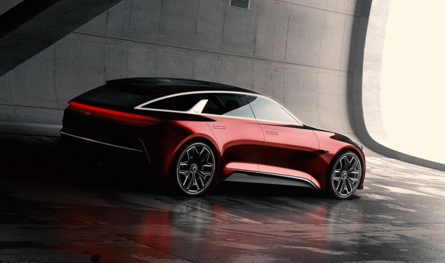 Teaser for Kia fastback concept debuting at 2017 Frankfurt auto show Teaser for Kia fastback concept debuting at 2017 Frankfurt auto show