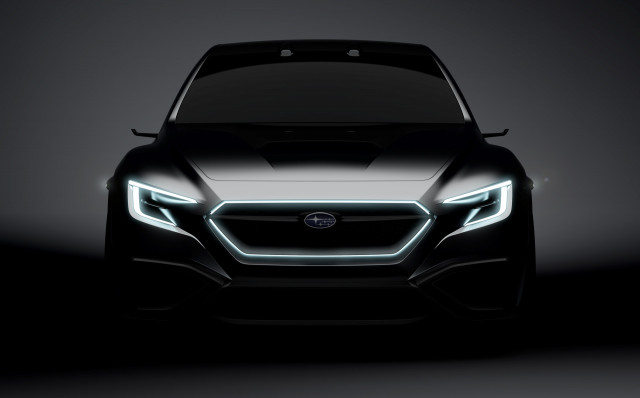 Teaser for Subaru Viziv Performance Concept debuting at 2017 Tokyo Motor Show