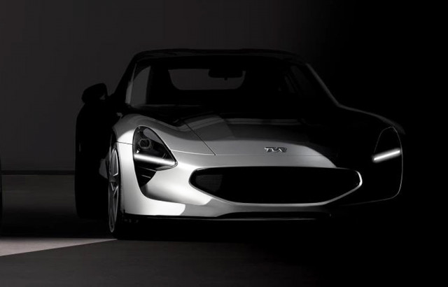 Teaser for TVR sports car debuting at 2017 Goodwood Revival